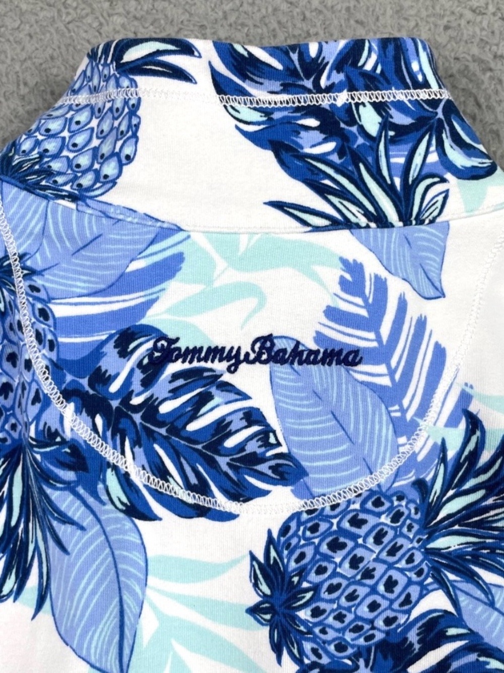 Tommy Bahama quarter zip top - Picture 3 of 8